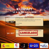 Concierto 14 de Octubre cancelado en Kuwait